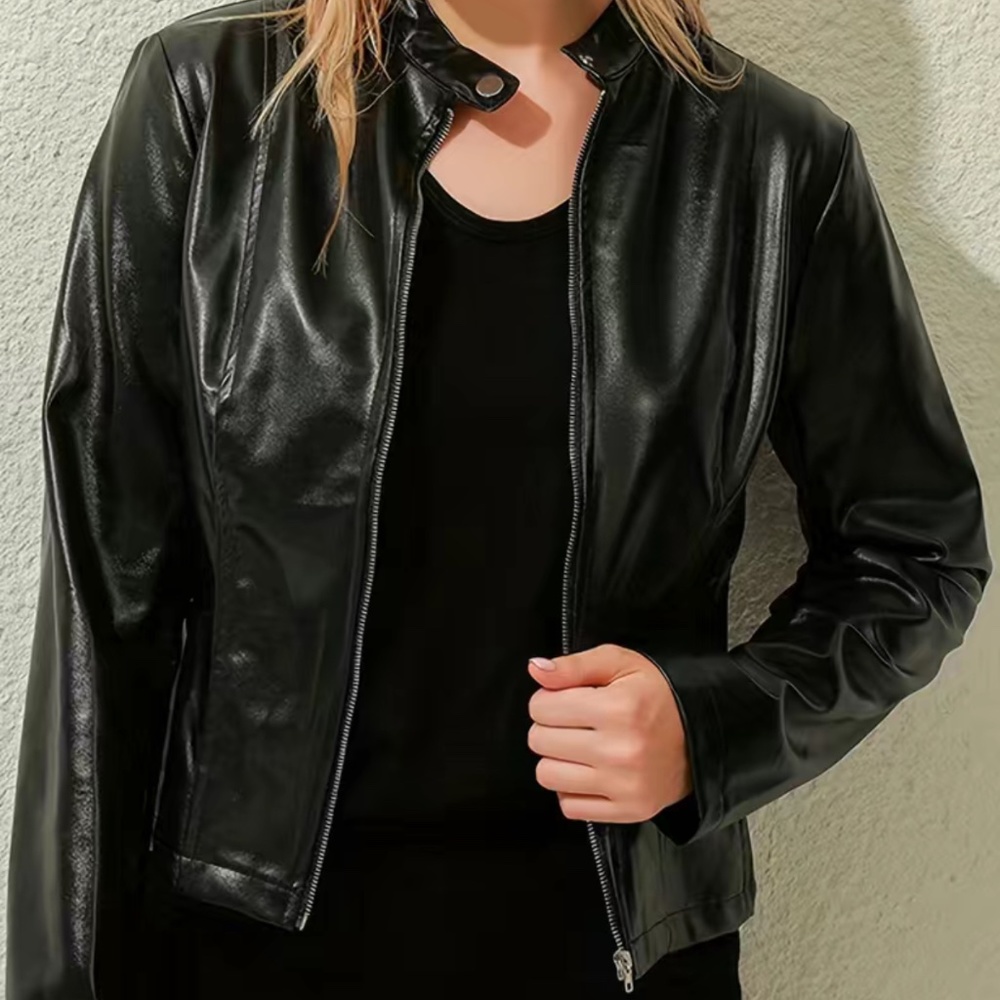 New Faux Leather jacket - Picture 15 of 16